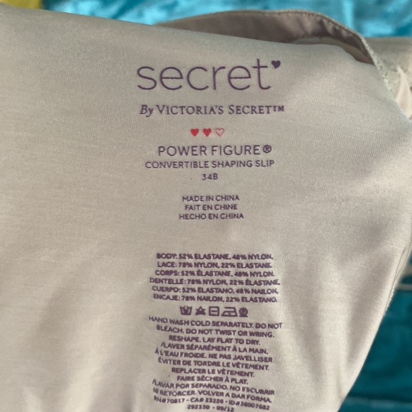 VS convertible shaping slip 34B, with tags! - Picture 4 of 4